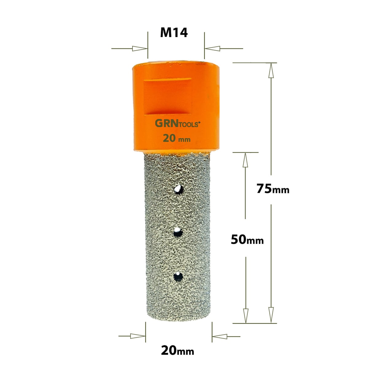 Gatzaag voor extreem harde materialen D=20mm