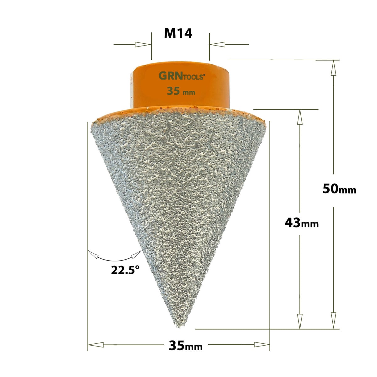 Gatzaag voor extreem harde materialen D=35mm