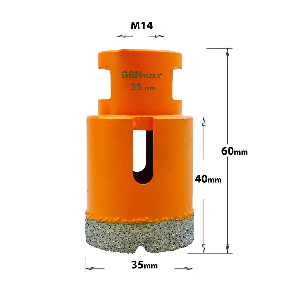 Gatzaag voor extreem harde materialen D=35mm