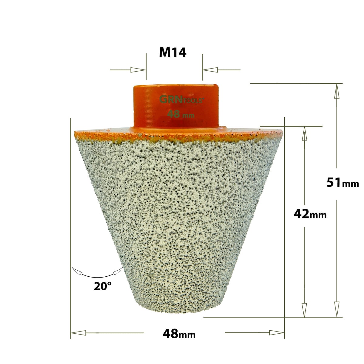 Gatzaag voor extreem harde materialen D=48mm