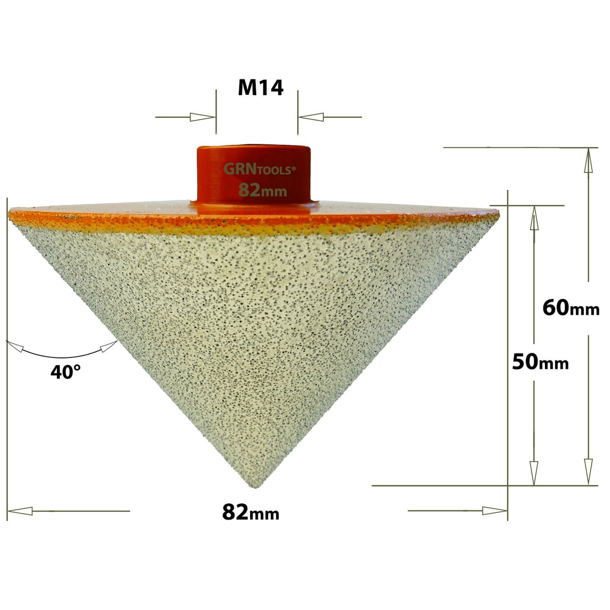 Gatzaag voor extreem harde materialen D=82mm