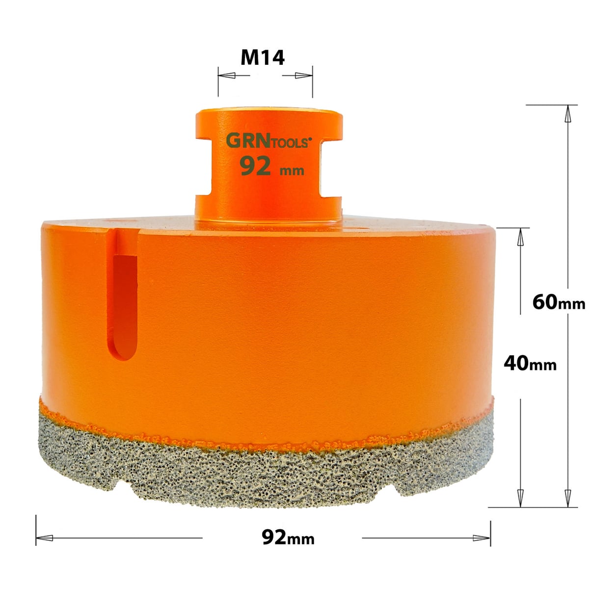Gatzaag voor extreem harde materialen D=92mm