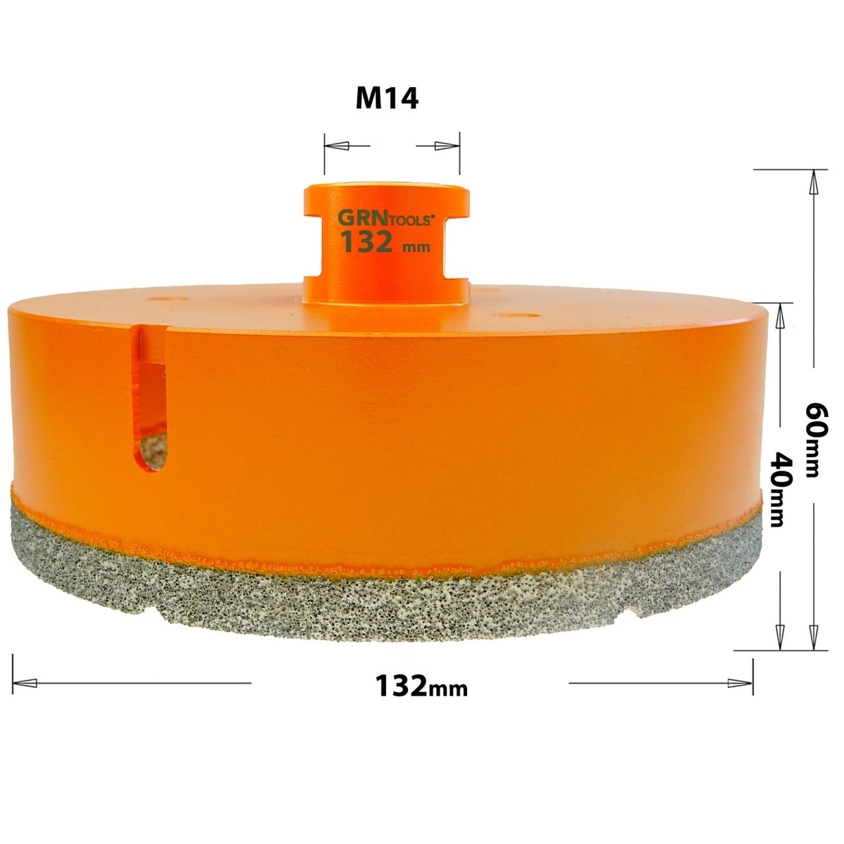 Gatzaag voor extreem harde materialen D=132mm