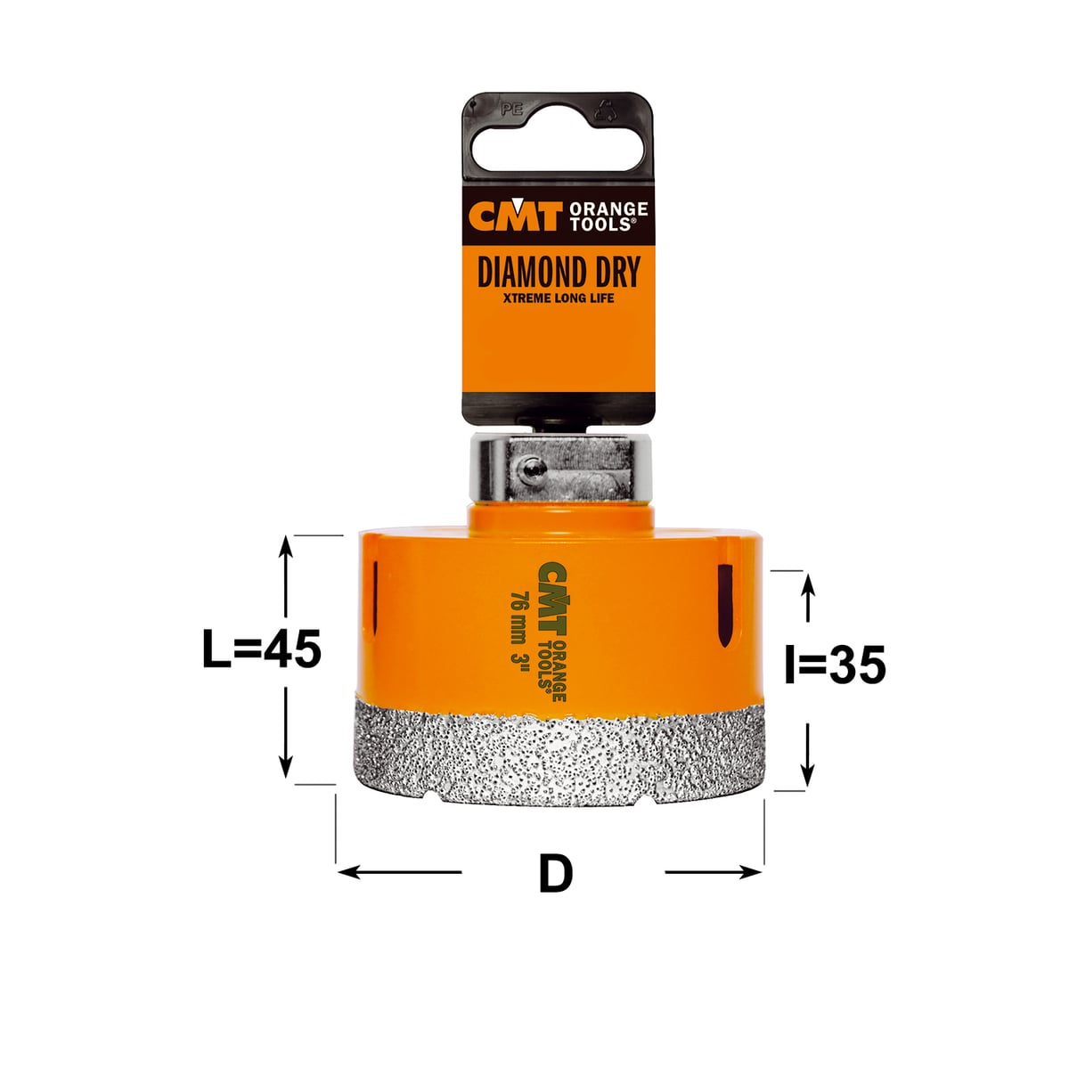 Gatzaag voor extreem harde materialen D=35mm