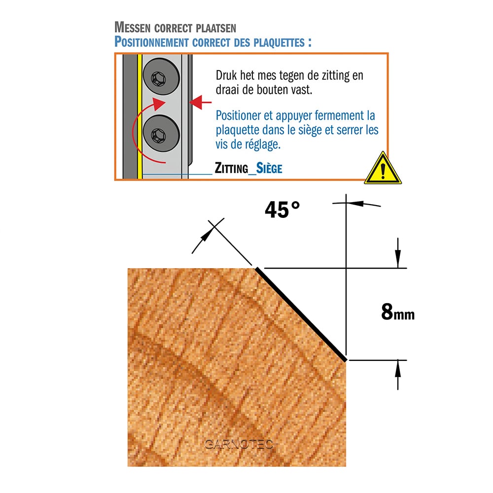 Schuine kantenfrees, HWM