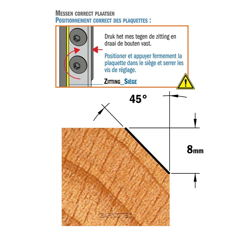 Schuine kantenfrees, HWM
