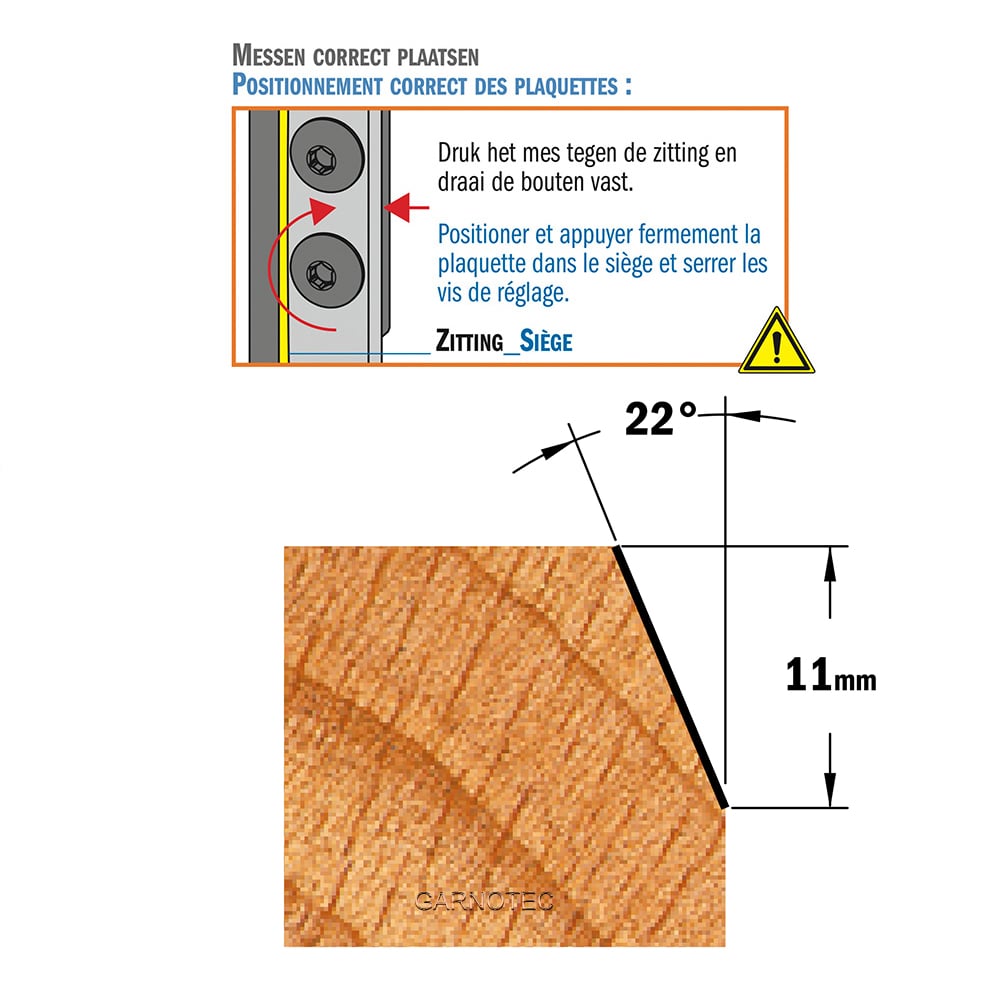 Schuine kantenfrees, HWM