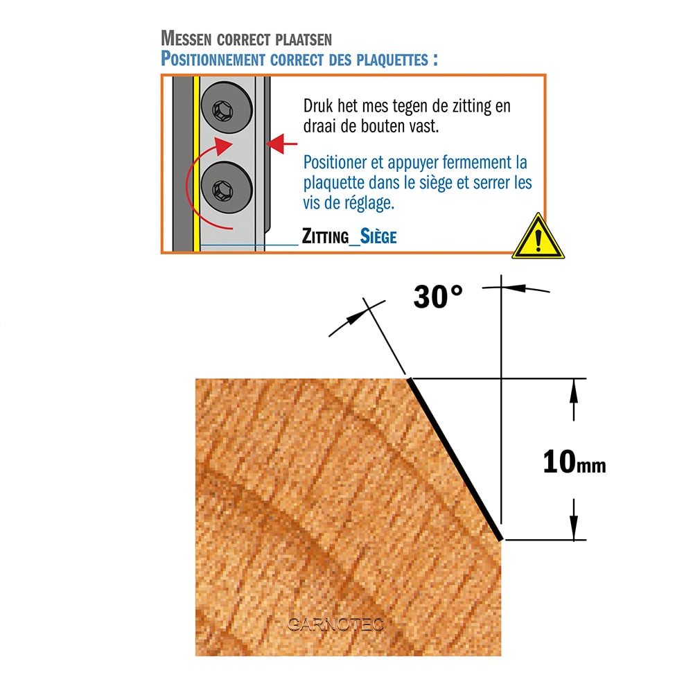 Schuine kantenfrees, HWM