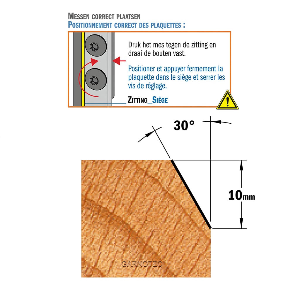 Schuine kantenfrees, HWM