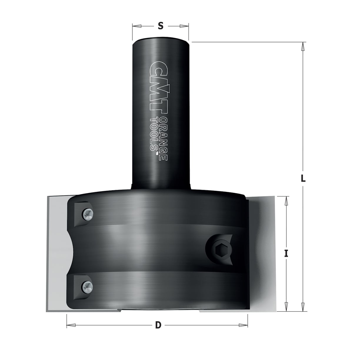 CNC profielfreeskop voor profielmessen (art 690)
