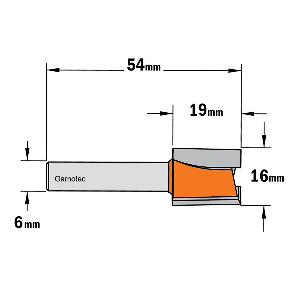 Sponning- en kantenfrees , HW
