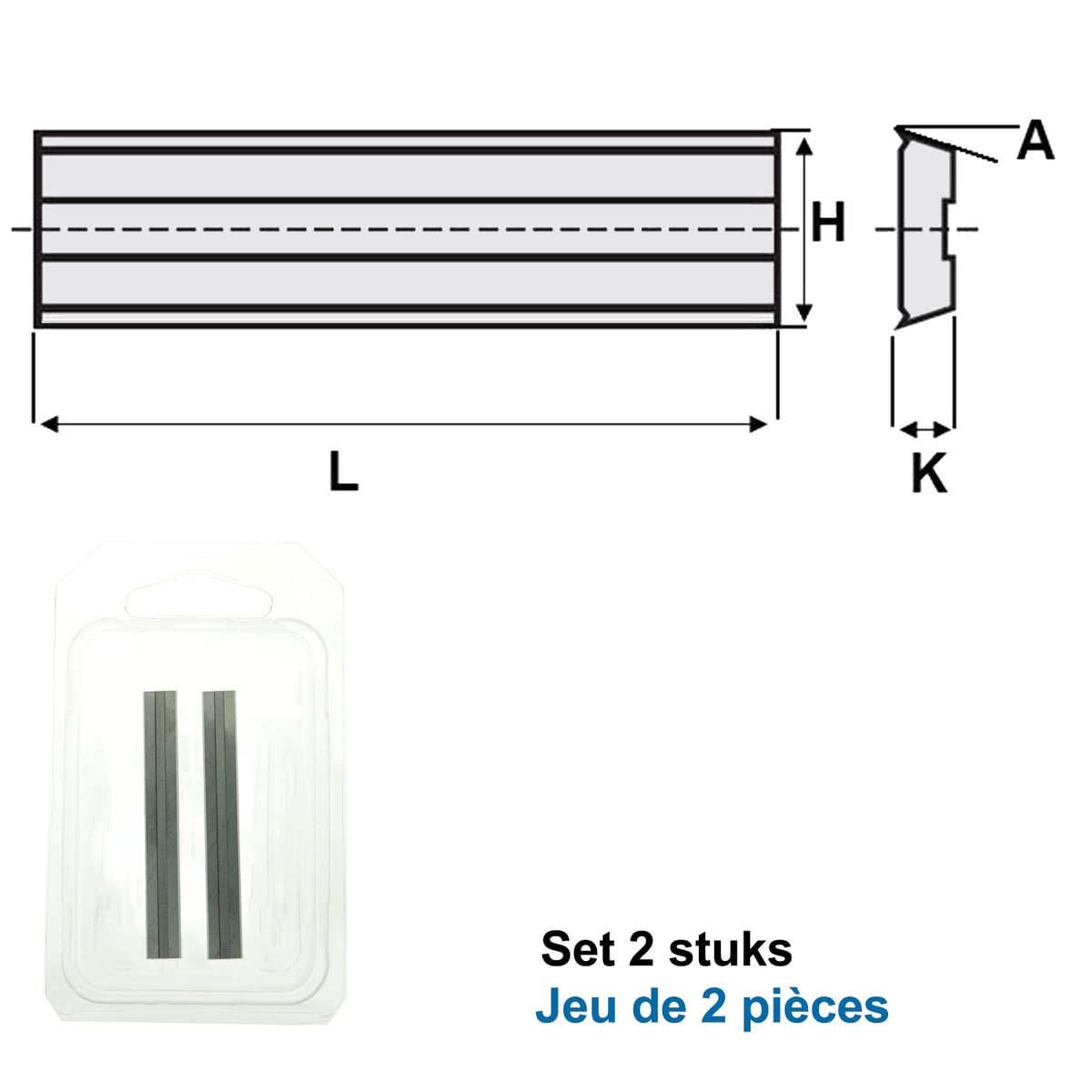 HWM wisselmessen VERSOFIX" (per 2 st.)"
