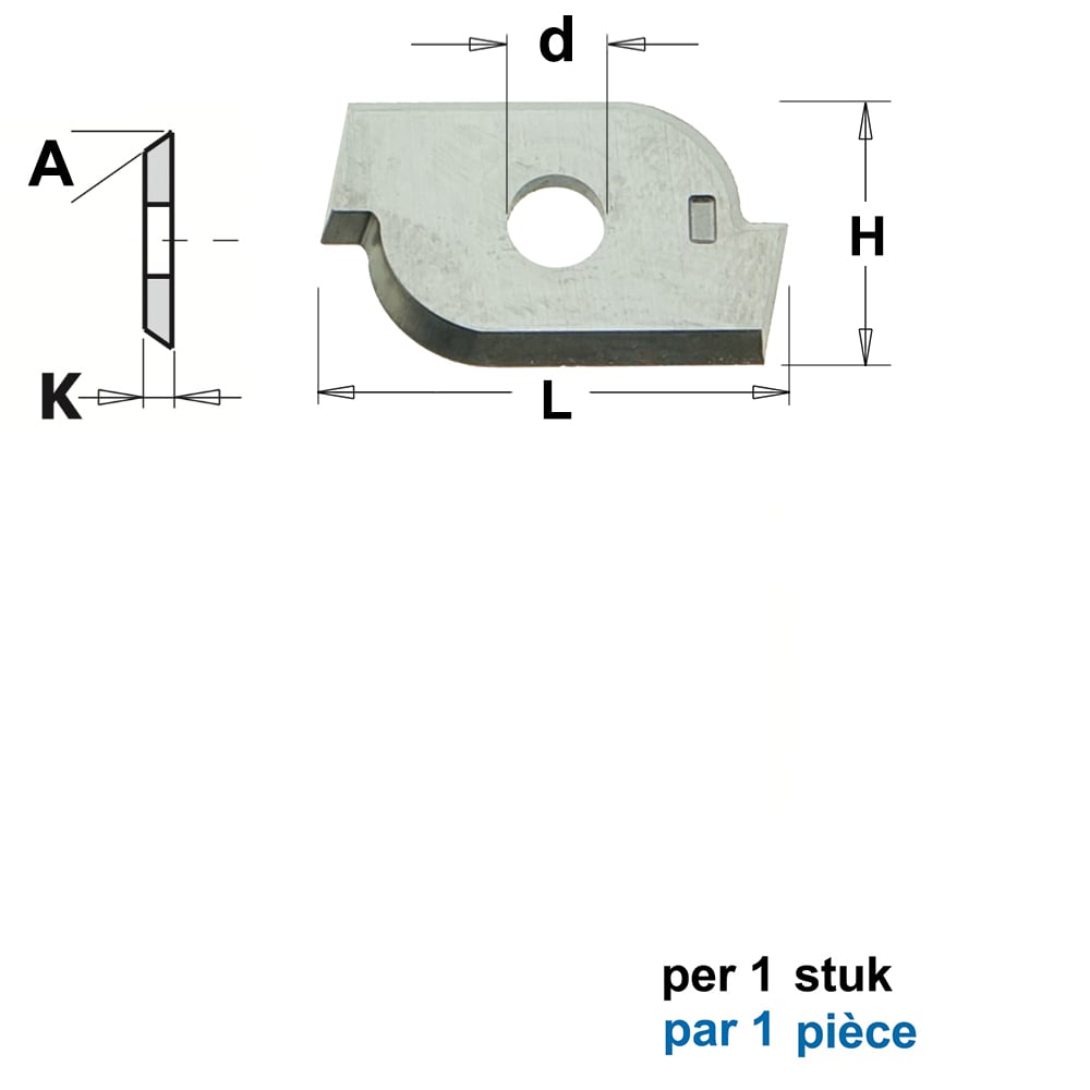 HWM Profielmes voor bossingfrees art. 05104