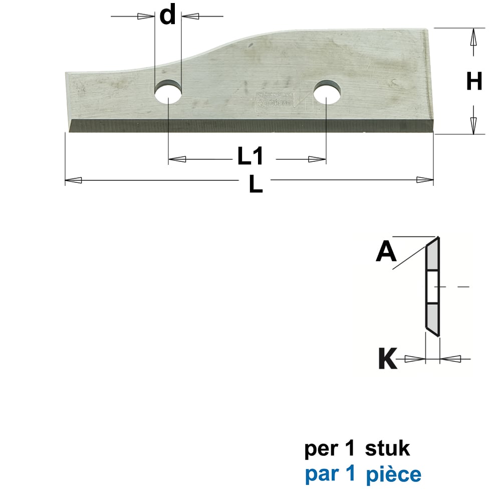 HWM Profielmes voor bossingfrees art. 05105