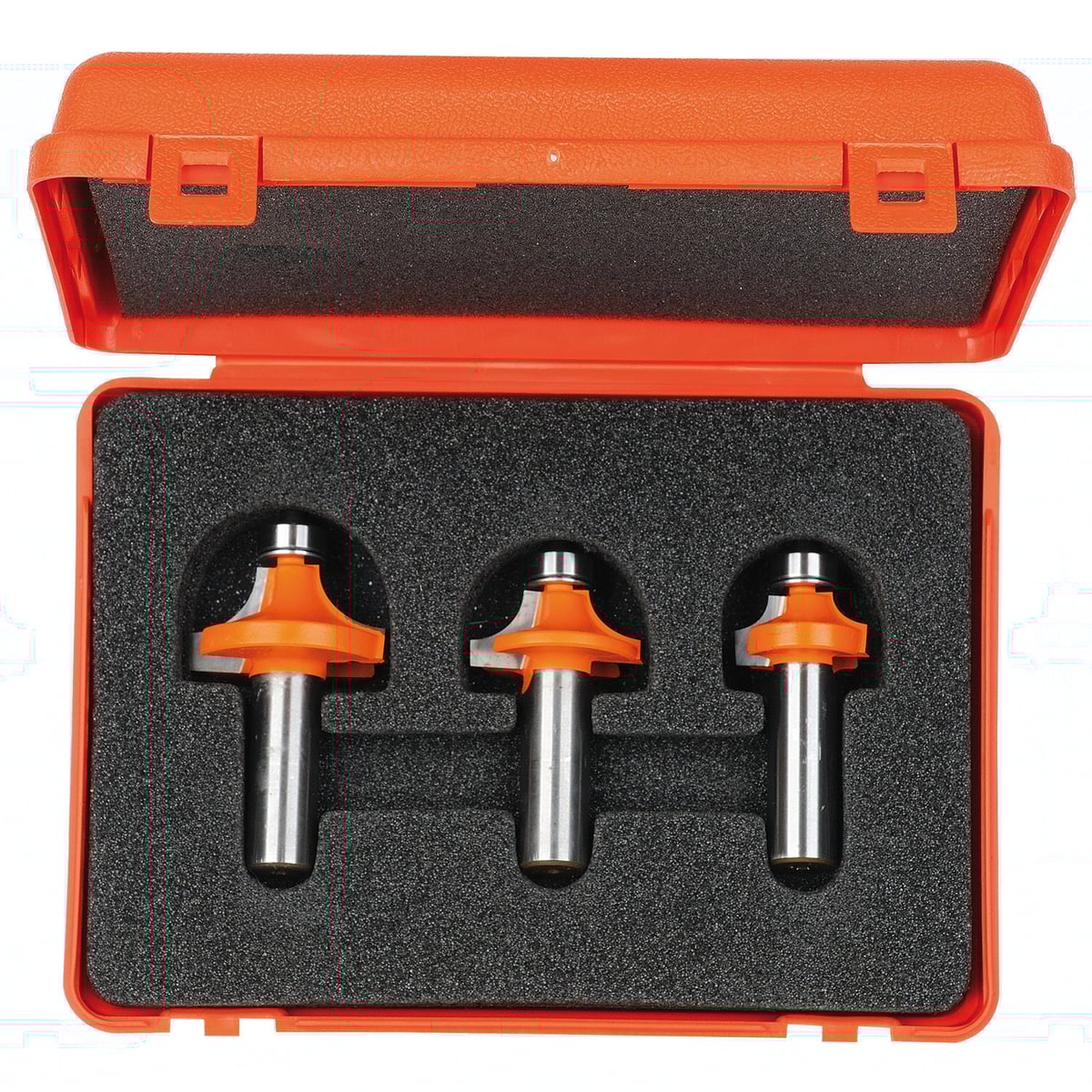 3-delige holle radiusfreesset zonder opstaande kant, HW