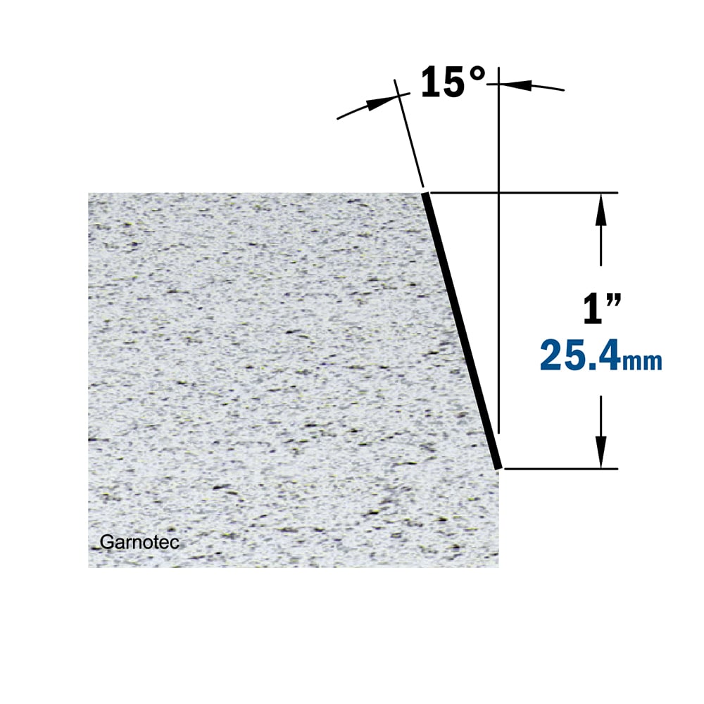 Schuine frees  15° zonder Delrin kogellager, HW