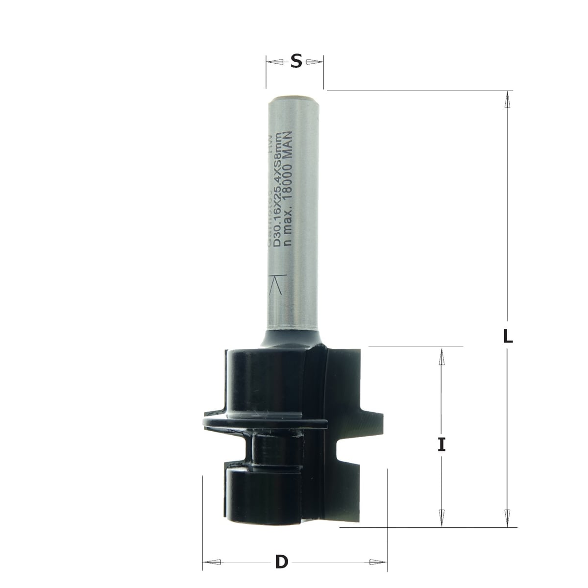 Trapezium verlijmfrees, HW