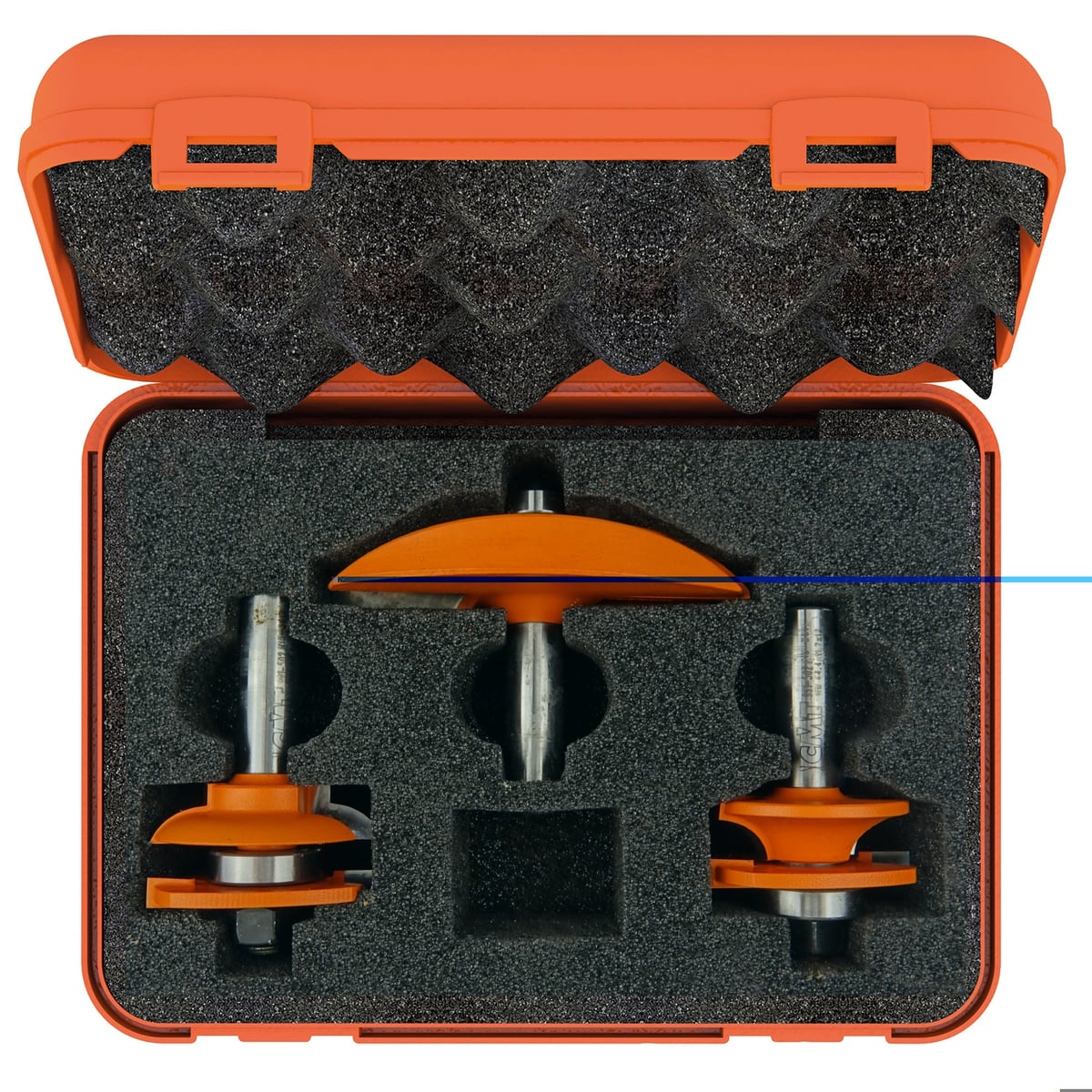 3-delige keukendeurfrezenset, profiel D, HW