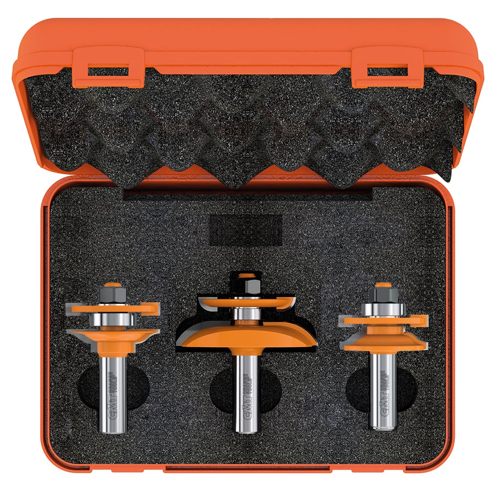 3-delige keukendeurfrezenset, profiel C, HW