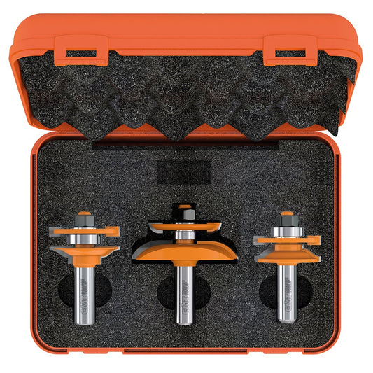 3-delige keukendeurfrezenset, profiel C, HW