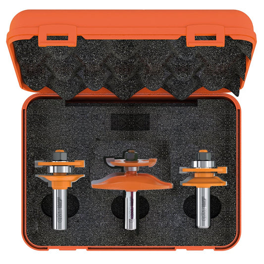 3-delige keukendeurfrezenset, profiel D, HW