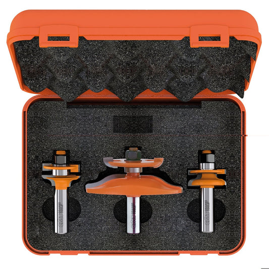 3-delige keukendeurfrezenset, profiel B, HW