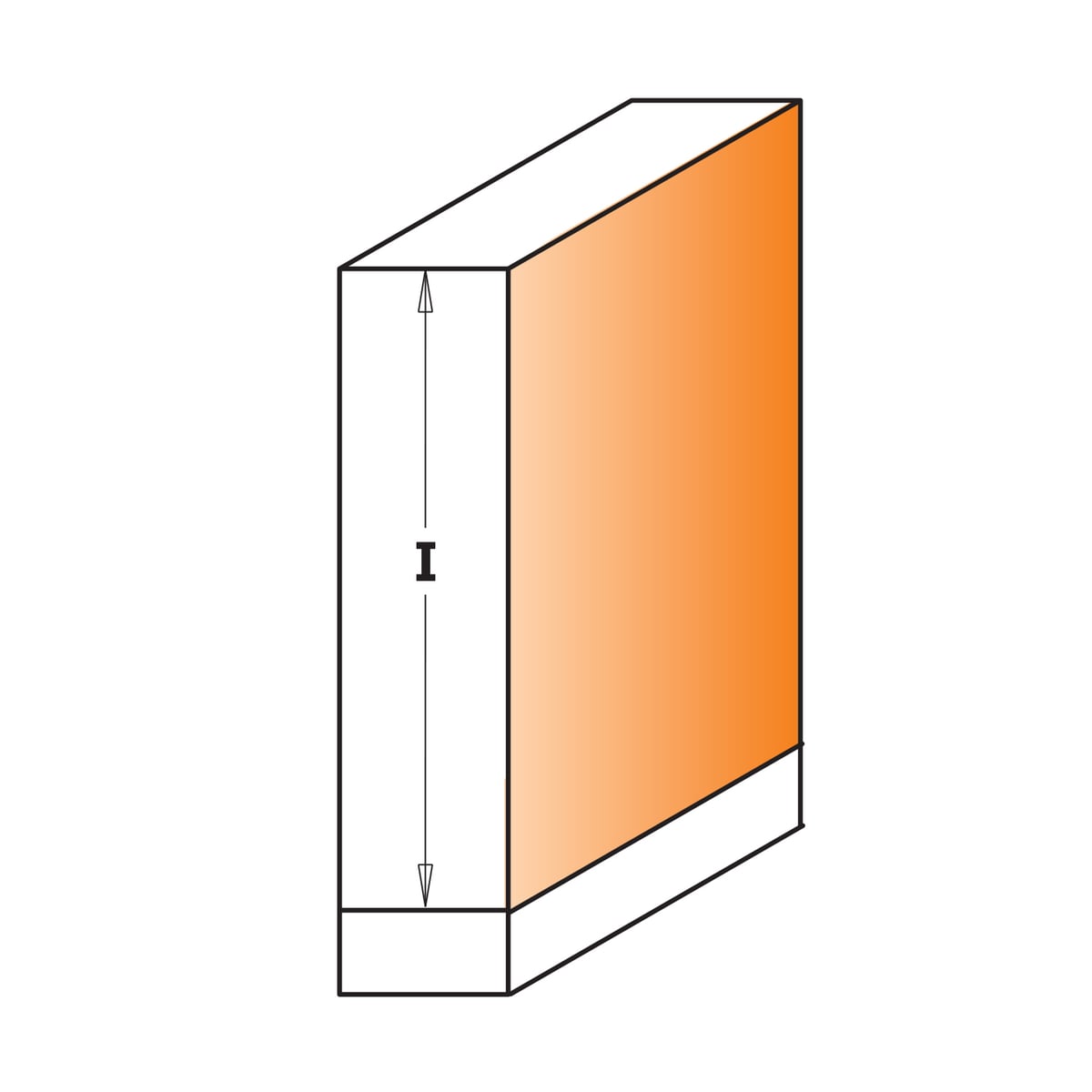 Kantenfrees met lager, DP