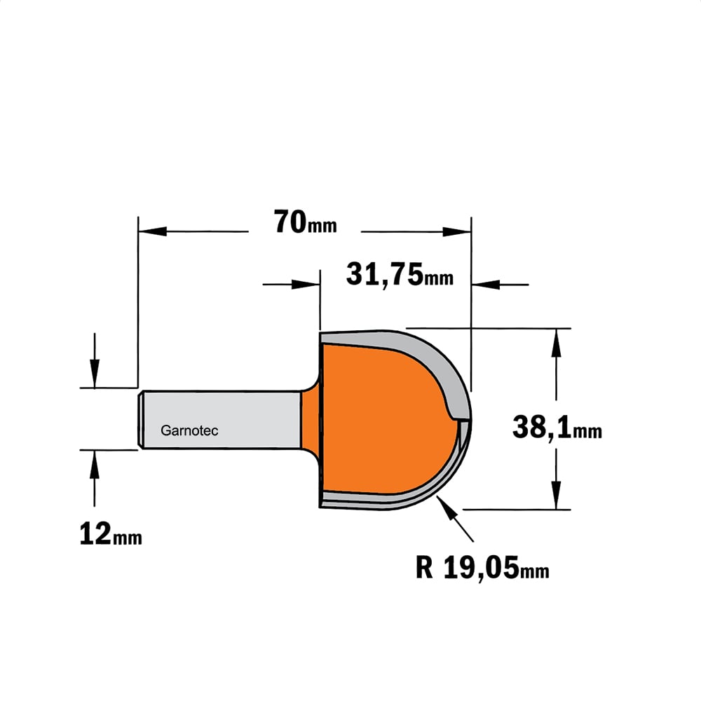 Bolle radiusfrees, HW