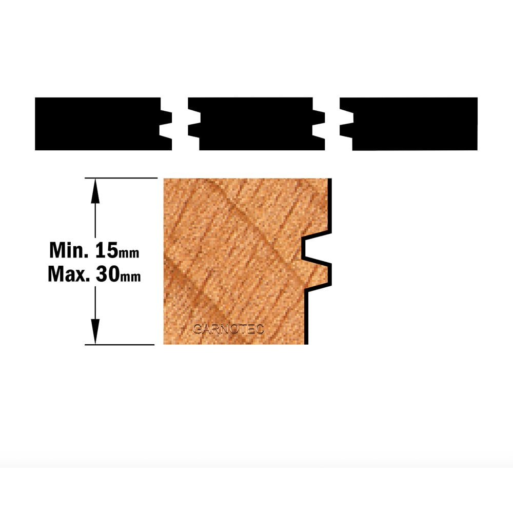 Trapezium verlijmfrees, HW