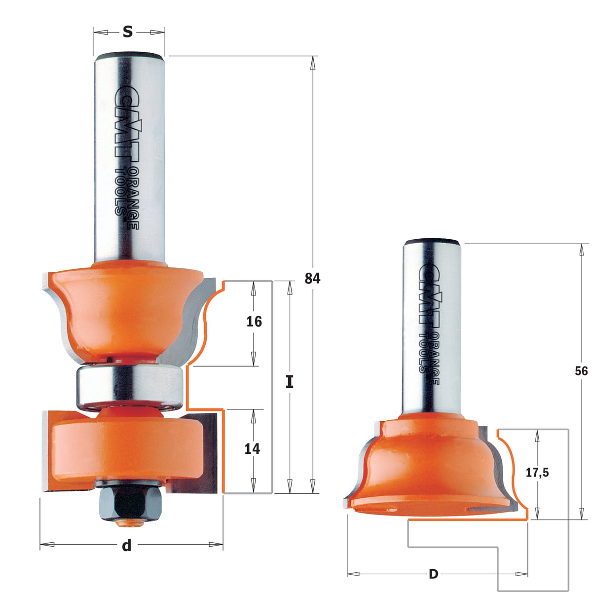 Kruishoutverbindingsfreesset, HW