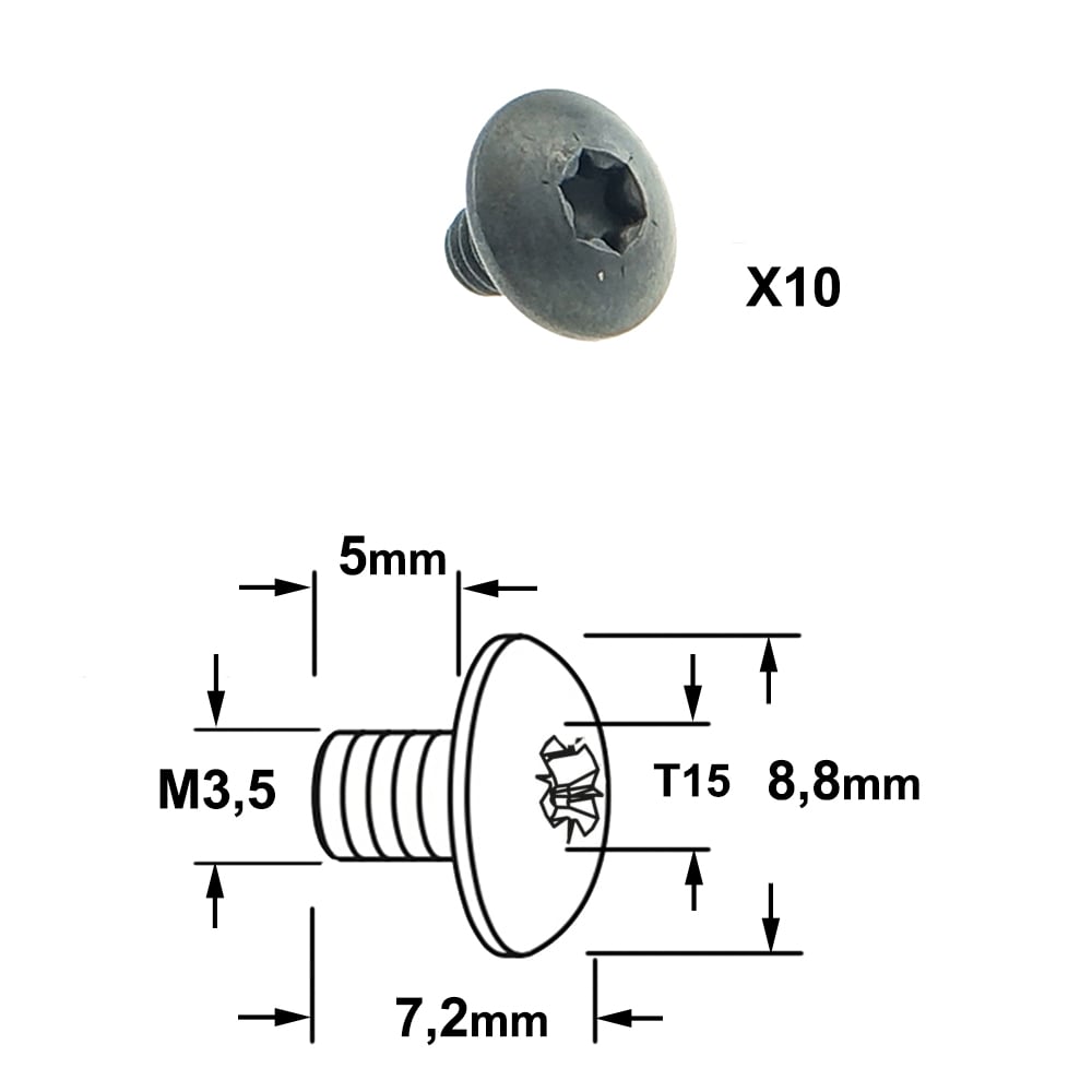 Torx bout