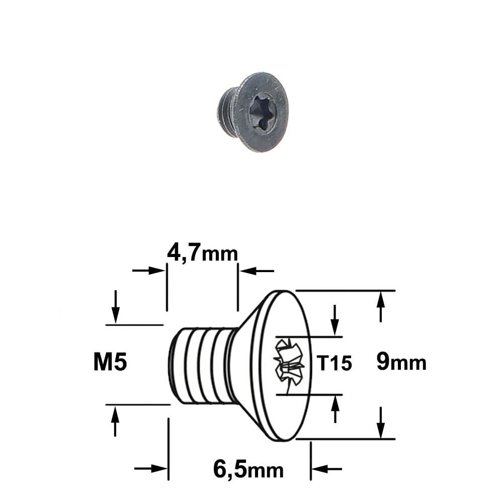 Conische torx bout