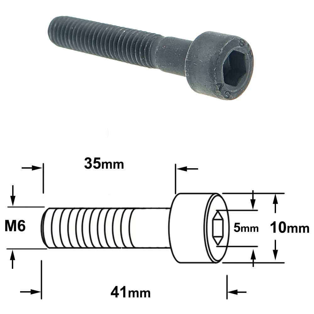 Schroef HWEI M6X35 UNI-5931