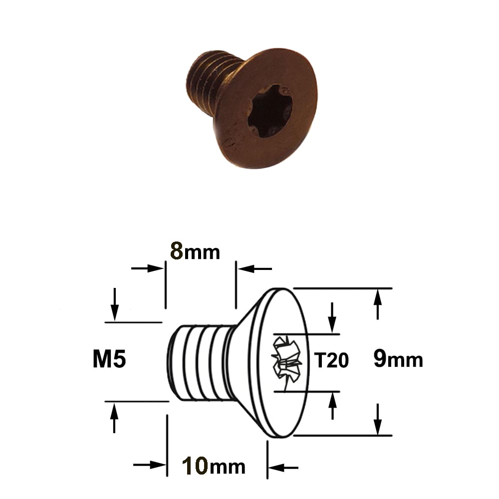 Conische torx bout