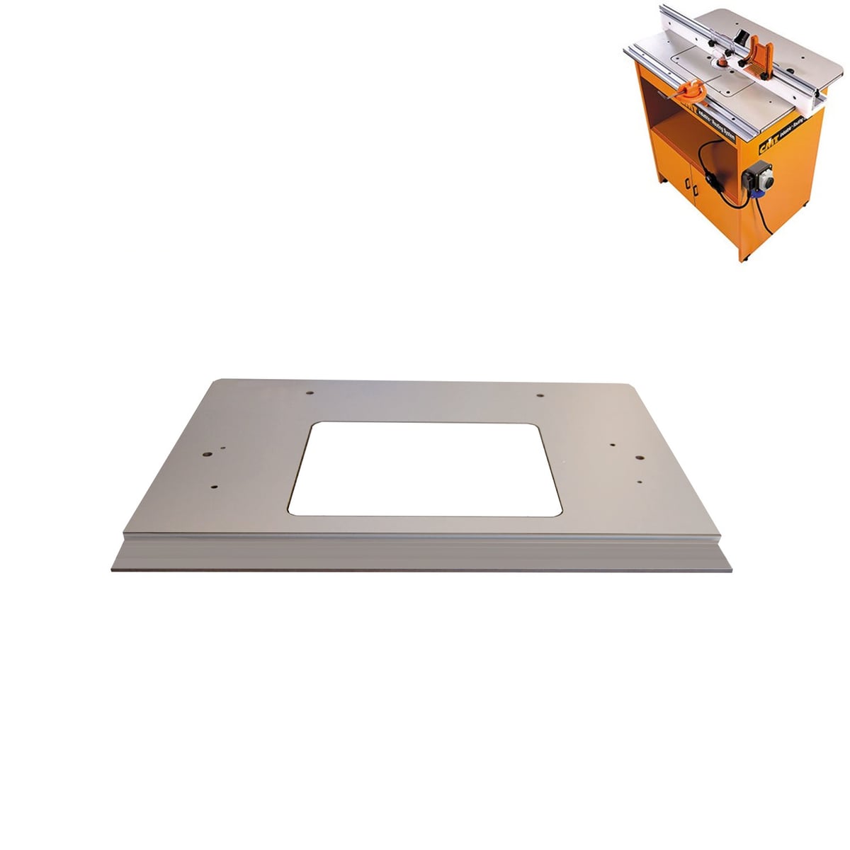 Robuste en massieve werktafel in phenolic
