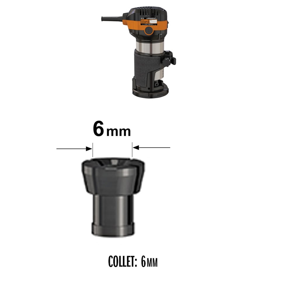 Spantang 6mm voor CMT12