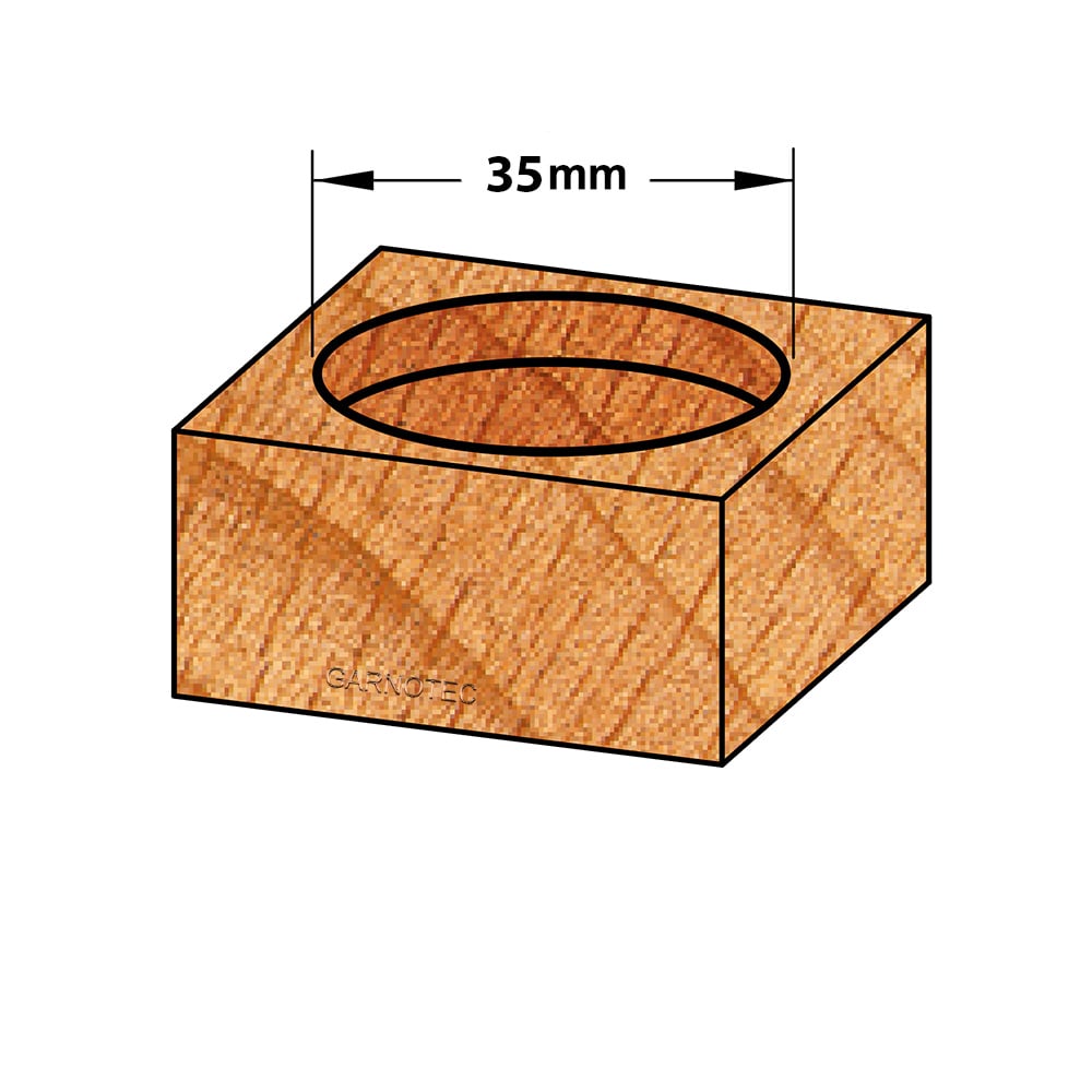 Scharnierboor Ø35mm voor CMT335