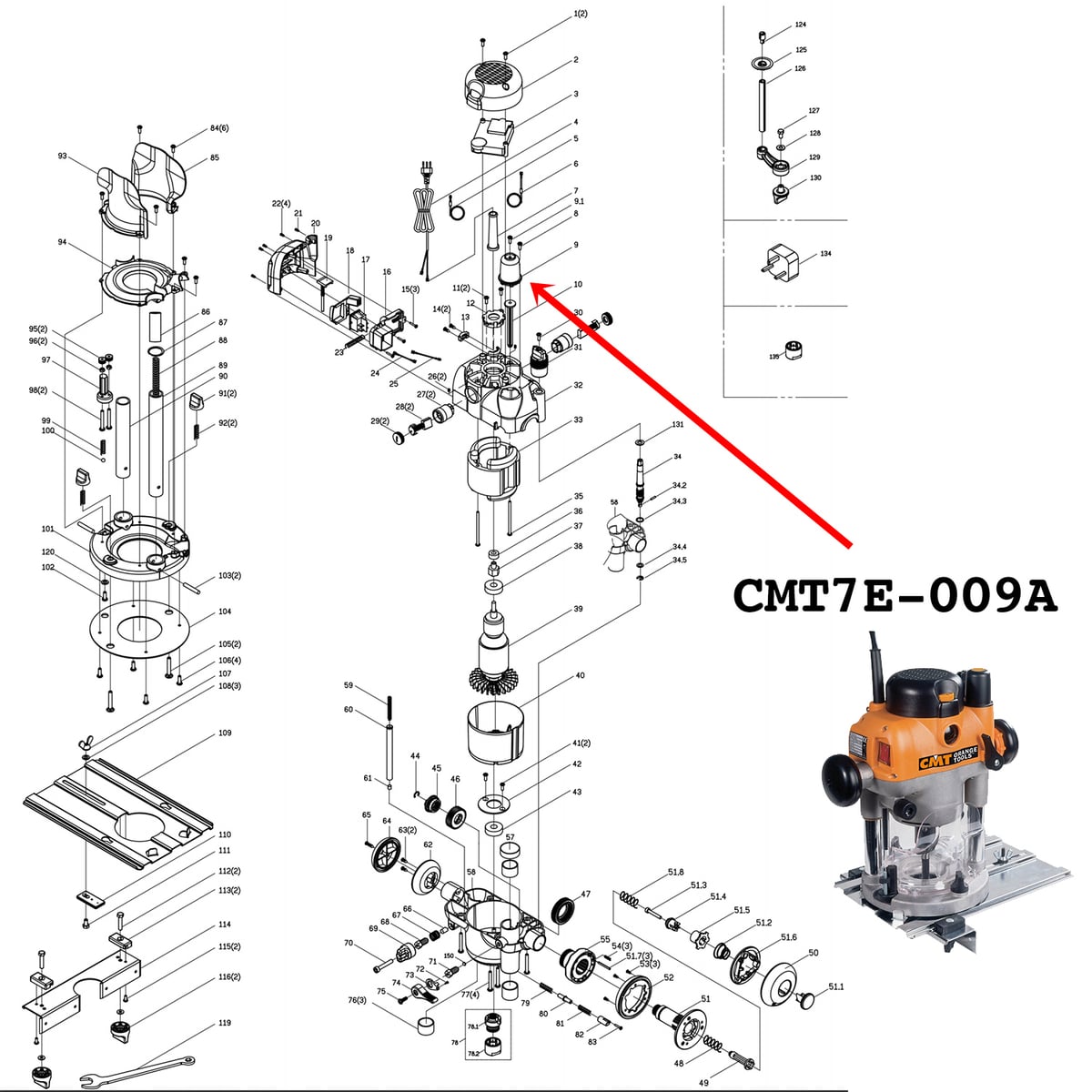 Rack post guide assembly
