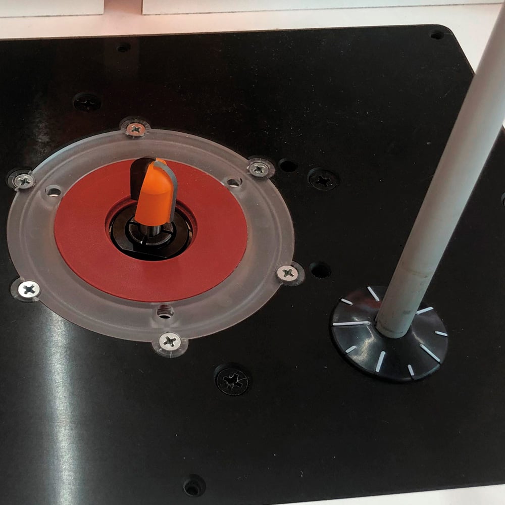 CMT complete freestafel met 2400 W bovenfrees – semi‑professionele set