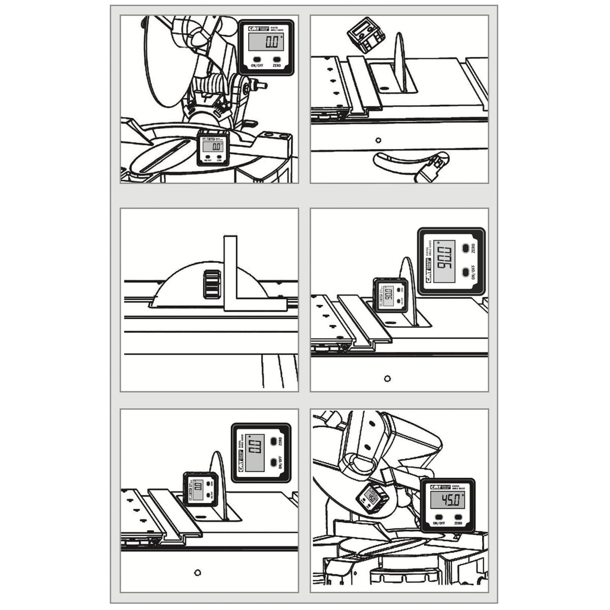 Digitale hoekmeter
