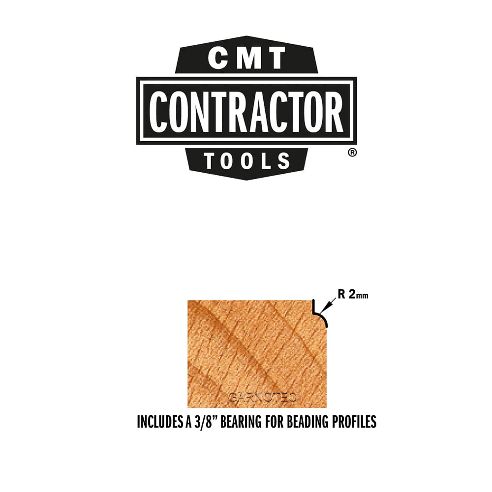 Afrondfrees met lager (contractor), HW