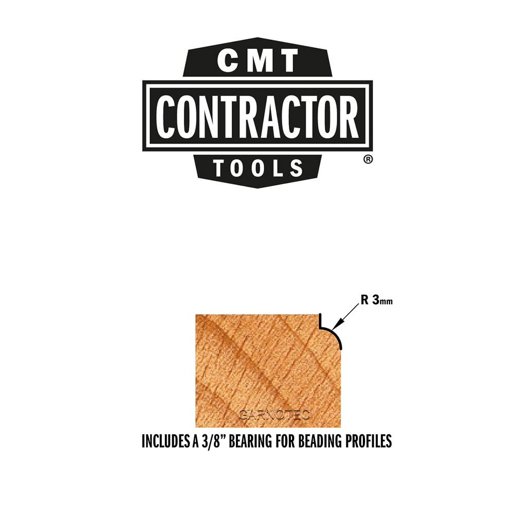 Afrondfrees met lager (contractor), HW