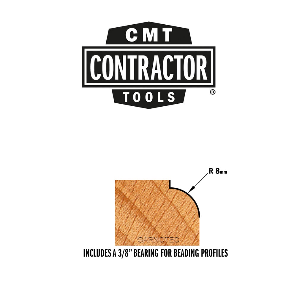 Afrondfrees met lager (contractor), HW