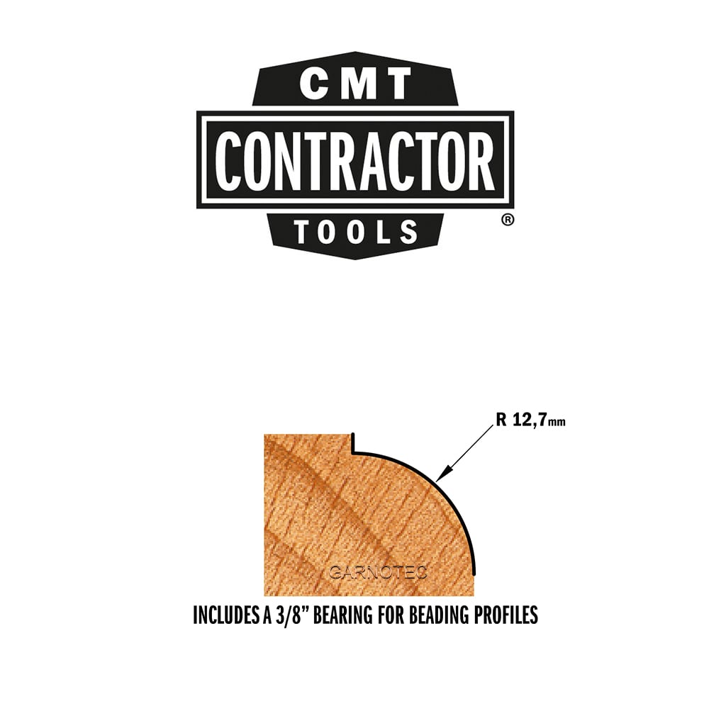 Afrondfrees met lager (contractor), HW