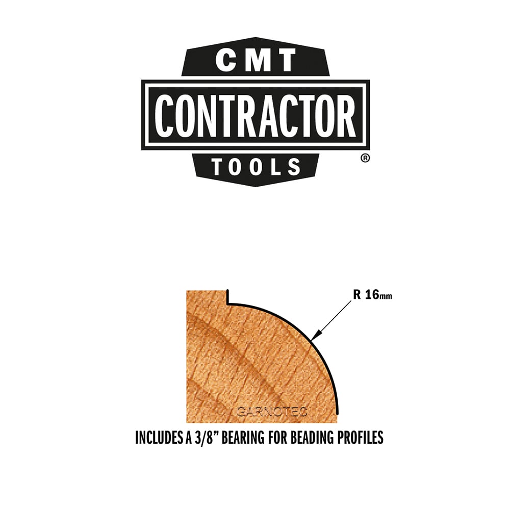 Afrondfrees met lager (contractor), HW