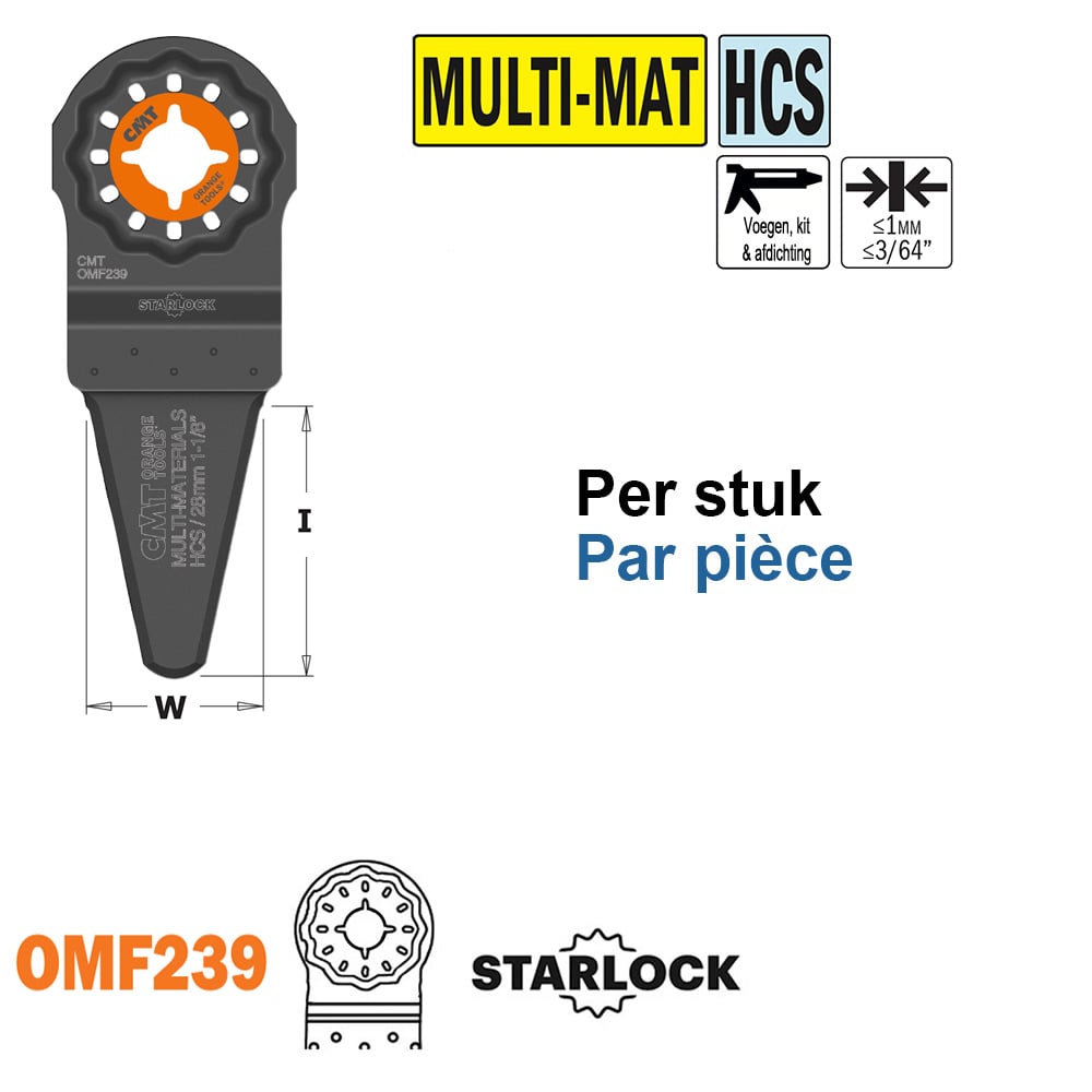 HCS universele voegensnijder – 28mm