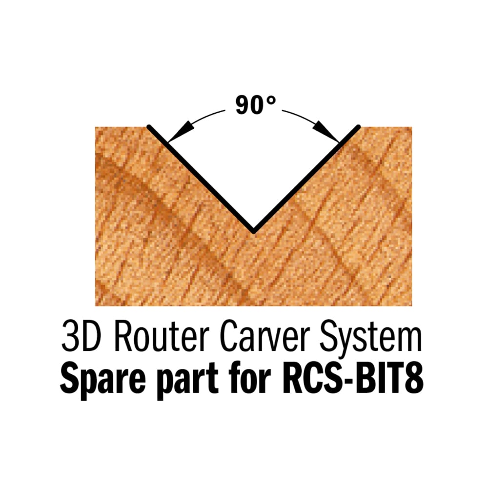 3-D graveerfrees 90° HW , HW